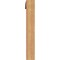 Ekena Millwork Traditional Slat Smooth Bracket w/ Offset Brace, Western Red Cedar, 5 1/2"W x 38"D x 38"H BKT0604X38X38TRA06SWR - alternate 2